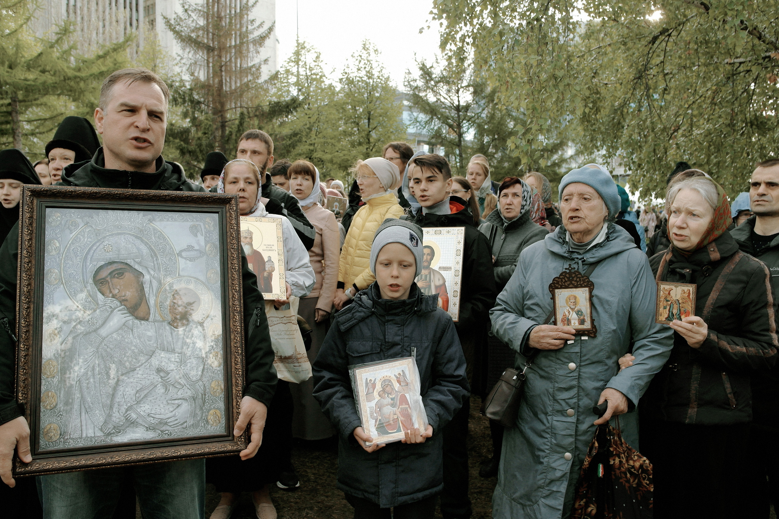 Молебен в поддержку строительства храма, 18 мая 2019 год