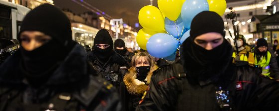 Списки задержанных в связи с акциями против войны с Украиной 5 марта 2022 года