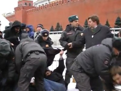      В связи с акцией против регистрации заведено уголовное дело
    