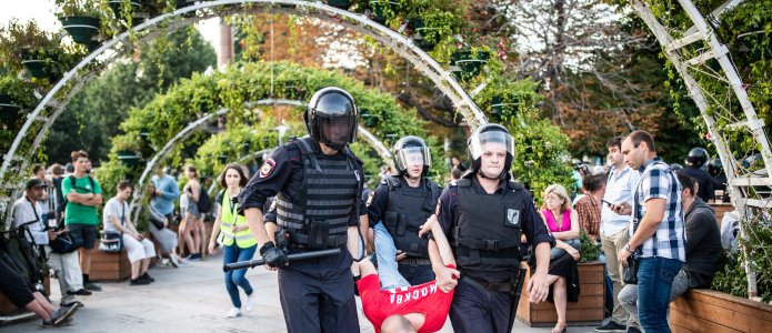 Митинг «Допускай», 27 июля 2019 года, Москва / Евгений Фельдман для «Медузы»