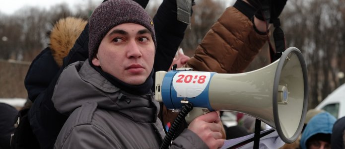 Денис Михалов / Фото со страницы команды Навального в Санкт-Петербурге во »Вконтакте»